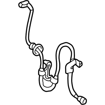 Lexus 89516-33020 Wire, Skid Control Sensor