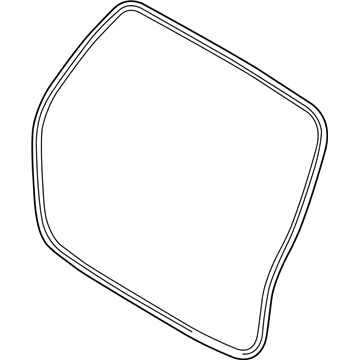 Hyundai 87321-2E000 Weatherstrip-Tail Gate Opening