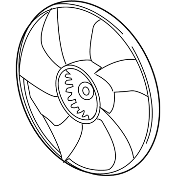Honda 19020-RV0-A01 Fan, Cooling