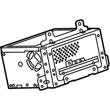 GM 84062099 Radio