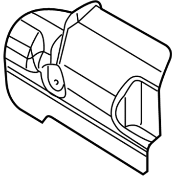 Mopar 68231837AB Shield-Heat