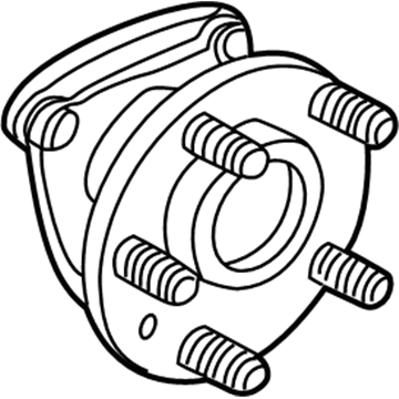 GM 89047669 Hub & Bearing