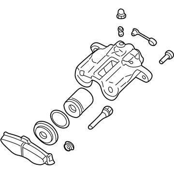 GM 89060222 Caliper