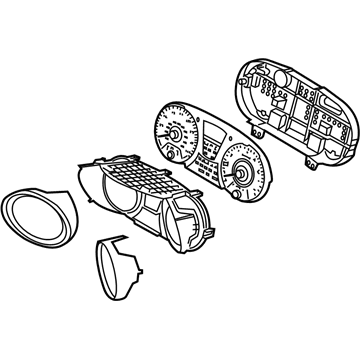 Hyundai 94031-2M000 Cluster Assembly-Instrument