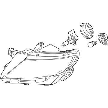 Ford BA1Z-13008-A Composite Assembly