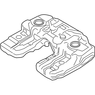 BMW 16-11-7-195-462 Plastic Fuel Tank