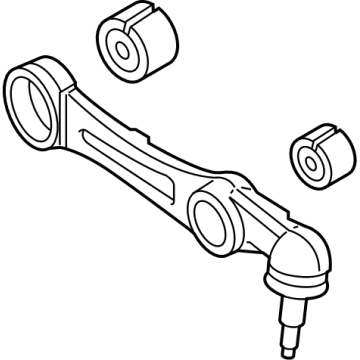 Hyundai 54501-B1000 Lateral Arm Assembly-Front, RH