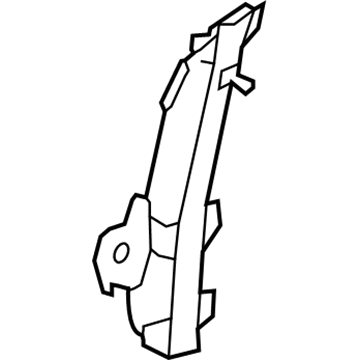 Nissan 80721-3NA0A Regulator Assembly - Door Window, LH