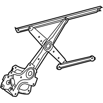 Toyota 69804-08020 Window Regulator