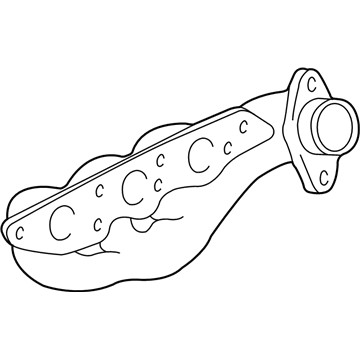 GM 24507481 Engine Exhaust Manifold Assembly
