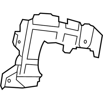 Toyota 25587-74060 INSULATOR, Manifold Converter