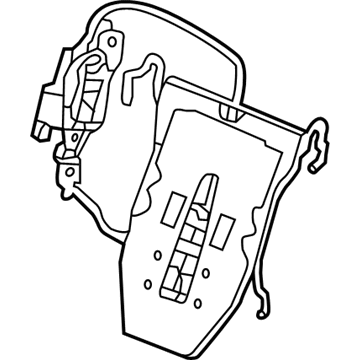 Honda 81590-T0A-L81 Lumbar Comp L, FR