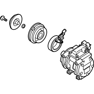 Kia 977012F130DR Reman Air Conditioner Compressor Assembly