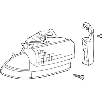 Mopar 5011406AA Lamp-Headlamp Park And Turn
