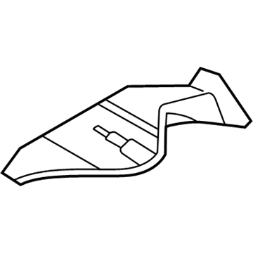 Mopar 55055170AE Passenger Side Headlight Lens/Housing