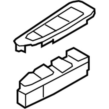 Hyundai 93570-3M613-PW2 Power Window Main Switch Assembly