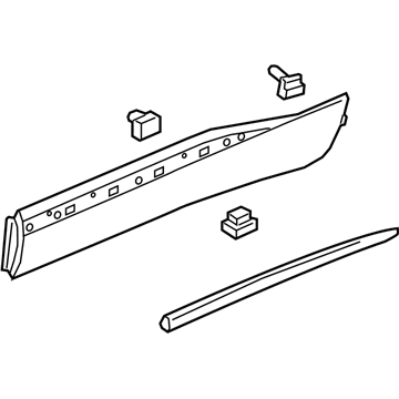 GM 84913608 Lower Molding