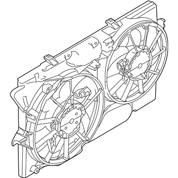 Ford DG1Z-8C607-J Fan Assembly