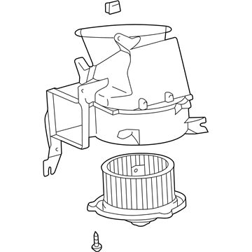 Toyota 87130-04031 Blower Assembly