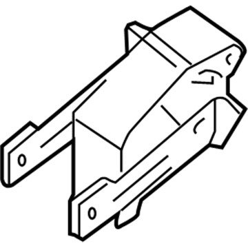 Nissan 11360-JA000 Engine Mounting Buffer Assembly, Rear