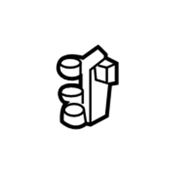 Acura 80383-SM4-A02 Clip A, Receiver Pipe