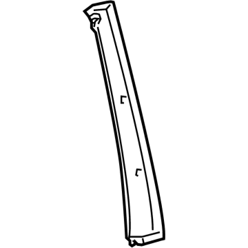 GM 95238091 Applique Asm-Front Side Door Window Frame Rear