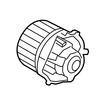 BMW 64-11-9-297-752 Blower Unit