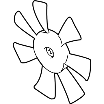 Mopar MR500566 Fan-Condenser