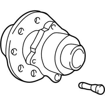 Ford F81Z-1104-BE Front Hub