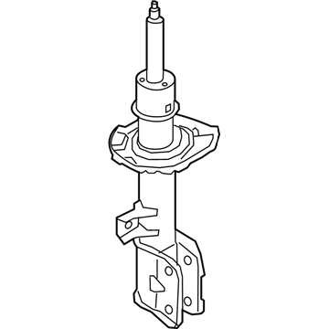 Kia 54651A9110 Front Strut Assembly Kit, Left