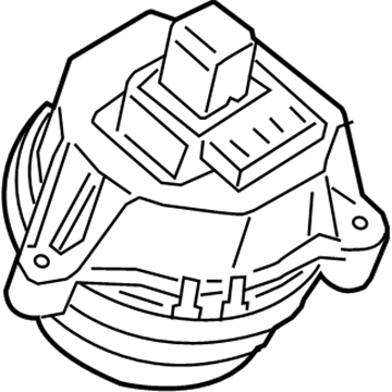 BMW 22-11-6-883-246 Engine Mount Right