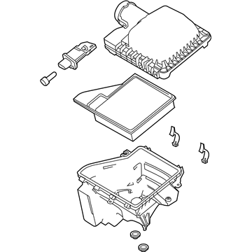 Ford BR3Z-9600-D Air Cleaner Assembly