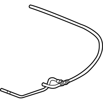 GM 89022484 Radiator Surge Tank Inlet Hose Assembly