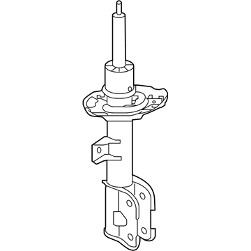 Kia 54651C6200 Front Strut Assembly Kit, Left