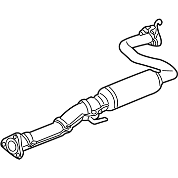 Acura 18220-ST8-A43 Pipe B, Exhaust