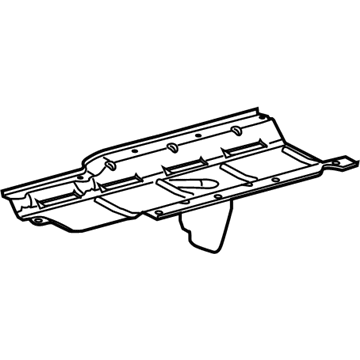 GM 12642306 Baffle Plate