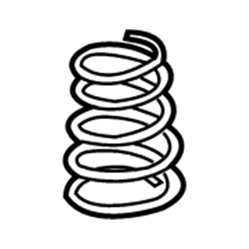 Toyota 48231-33490 Spring, Coil, Rear