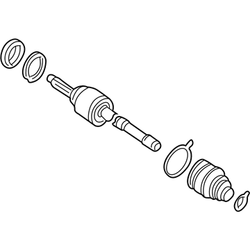 Nissan 39210-7B010 Joint Assy-Outer