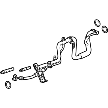 GM 84392979 Rear AC Tube