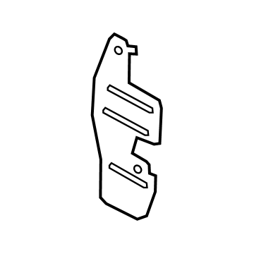 Kia 51766D2100 DEFLECTOR, RH
