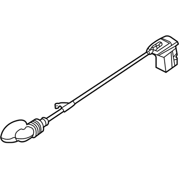 BMW 61-13-6-910-539 Positive Battery Cable Plus Pole