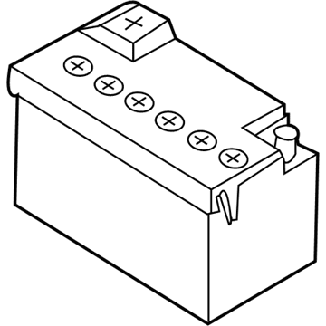 BMW 61-21-8-370-981 Battery Protective Cover