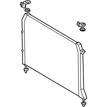 Toyota 88460-AZ013 Condenser