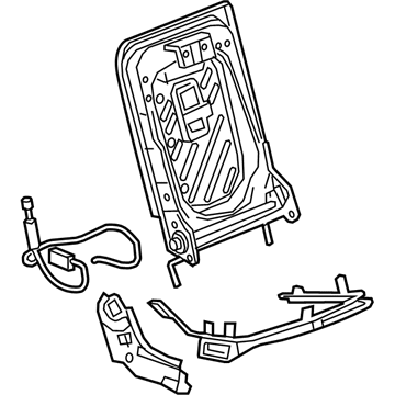 GM 84155925 Seat Back Frame