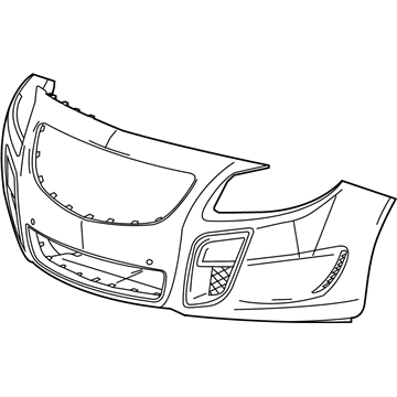 GM 22741024 Bumper Cover