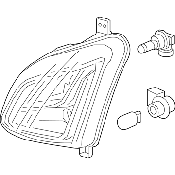 GM 84226249 Lamp Asm-Front Fog