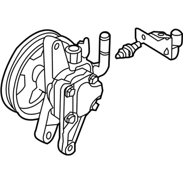 Kia 571002K000 Pump Assembly-Power STEE