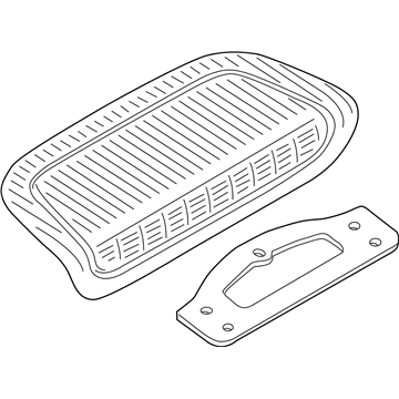 Nissan 26590-1KA0C Stop Lamp Assembly-High Mounting