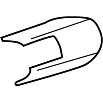 Infiniti 28782-5SK0A Cover-Arm, Back Window WIPER