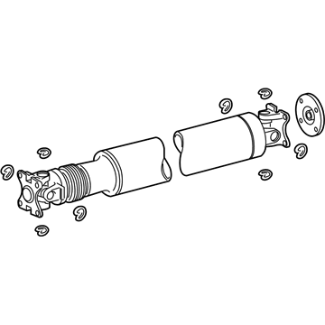Toyota 37100-0C195 Drive Shaft Assembly